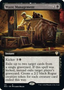 Waste Management 2 - Streets of New capenna Commander Decks