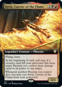 Syrix, Carrier of the Flame 2 - Streets of New capenna Commander Decks