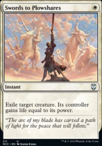 Swords to Plowshares - Streets of New capenna Commander Decks