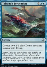 Talrand's Invocation - Streets of New capenna Commander Decks