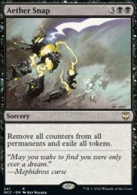 Aether Snap - Streets of New capenna Commander Decks