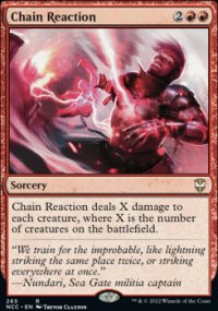 Chain Reaction - Streets of New capenna Commander Decks