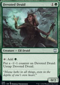 Devoted Druid - Streets of New capenna Commander Decks