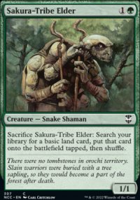 Sakura-Tribe Elder - Streets of New capenna Commander Decks
