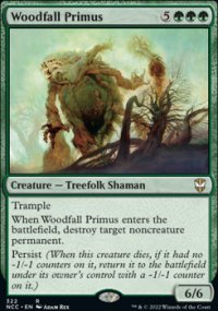 Woodfall Primus - Streets of New capenna Commander Decks