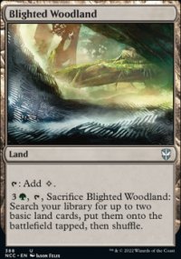 Blighted Woodland - Streets of New capenna Commander Decks