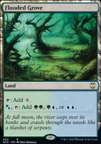 Flooded Grove - Streets of New capenna Commander Decks