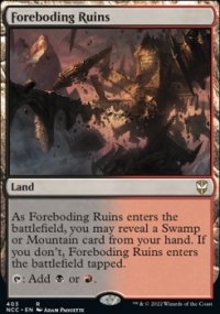 Foreboding Ruins - Streets of New capenna Commander Decks