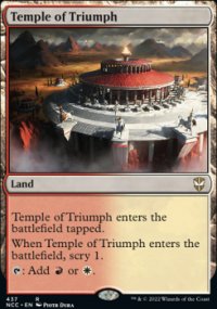 Temple of Triumph - Streets of New capenna Commander Decks