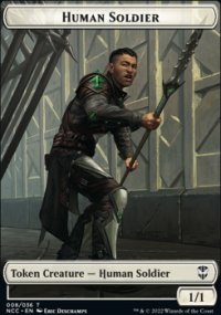 Human Soldier - Streets of New capenna Commander Decks
