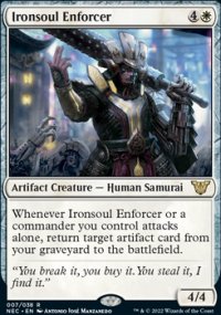 Ironsoul Enforcer 1 - Kamigawa Neon Dynasty Commander Decks