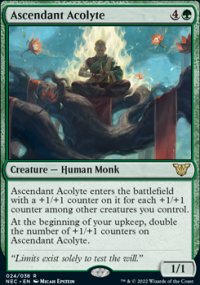 Ascendant Acolyte 1 - Kamigawa Neon Dynasty Commander Decks