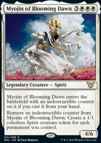 Myojin of Blooming Dawn 1 - Kamigawa Neon Dynasty Commander Decks