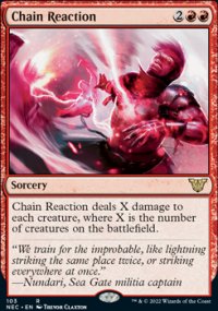 Chain Reaction - Kamigawa Neon Dynasty Commander Decks
