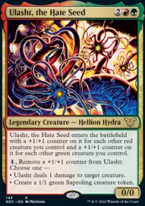 Ulasht, the Hate Seed - Kamigawa Neon Dynasty Commander Decks