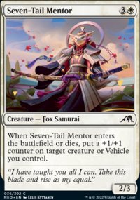 Seven-Tail Mentor 1 - Kamigawa: Neon Dynasty