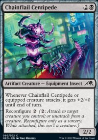 Chainflail Centipede - Kamigawa: Neon Dynasty