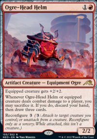 Ogre-Head Helm 1 - Kamigawa: Neon Dynasty