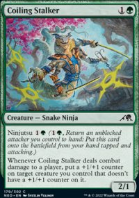 Coiling Stalker 1 - Kamigawa: Neon Dynasty