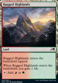 Rugged Highlands - Kamigawa: Neon Dynasty