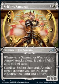 Selfless Samurai 2 - Kamigawa: Neon Dynasty