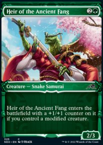 Heir of the Ancient Fang 2 - Kamigawa: Neon Dynasty