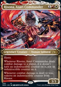 Risona, Asari Commander 2 - Kamigawa: Neon Dynasty