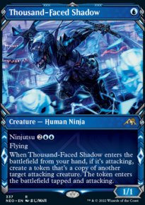 Thousand-Faced Shadow 2 - Kamigawa: Neon Dynasty