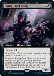 Biting-Palm Ninja - Kamigawa: Neon Dynasty