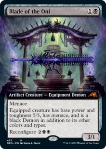 Blade of the Oni 4 - Kamigawa: Neon Dynasty