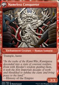 Nameless Conqueror - Kamigawa: Neon Dynasty