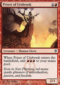 Priest of Urabrask - New Phyrexia