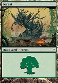 Forest 1 - New Phyrexia