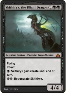 Skithiryx, the Blight Dragon - Through the Omenpaths - Bonus sheet