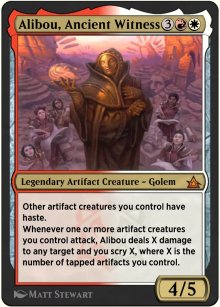 Alibou, Ancient Witness - Through the Omenpaths - Bonus sheet