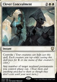 Clever Concealment 1 - Phyrexia: All Will Be One Commander Decks