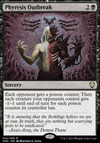 Phyresis Outbreak - Phyrexia: All Will Be One Commander Decks