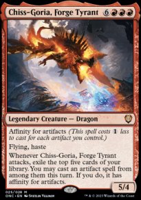 Chiss-Goria, Forge Tyrant - Phyrexia: All Will Be One Commander Decks
