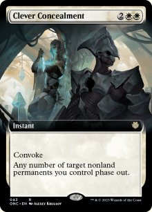 Clever Concealment 2 - Phyrexia: All Will Be One Commander Decks