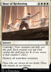 Hour of Reckoning - Phyrexia: All Will Be One Commander Decks