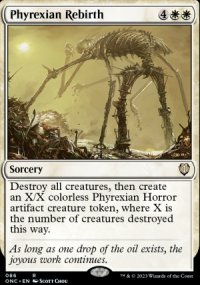 Phyrexian Rebirth - Phyrexia: All Will Be One Commander Decks