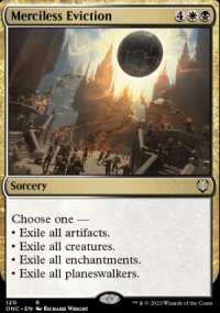 Merciless Eviction - Phyrexia: All Will Be One Commander Decks