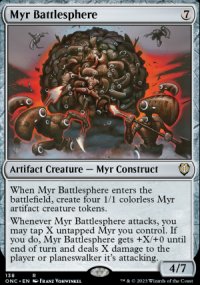 Myr Battlesphere - Phyrexia: All Will Be One Commander Decks