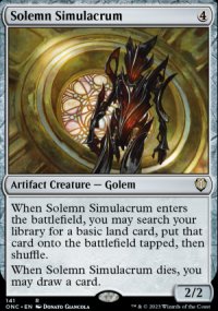 Solemn Simulacrum - Phyrexia: All Will Be One Commander Decks