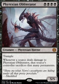Phyrexian Obliterator 1 - Phyrexia: All Will Be One