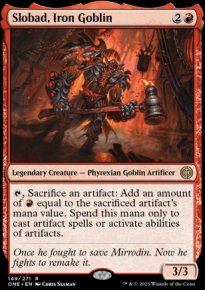 Slobad, Iron Goblin 1 - Phyrexia: All Will Be One