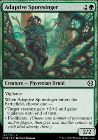 Adaptive Sporesinger - Phyrexia: All Will Be One