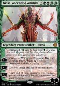 Nissa, Ascended Animist - Phyrexia: All Will Be One