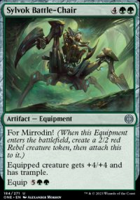 Sylvok Battle-Chair - Phyrexia: All Will Be One