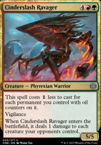 Cinderslash Ravager - Phyrexia: All Will Be One